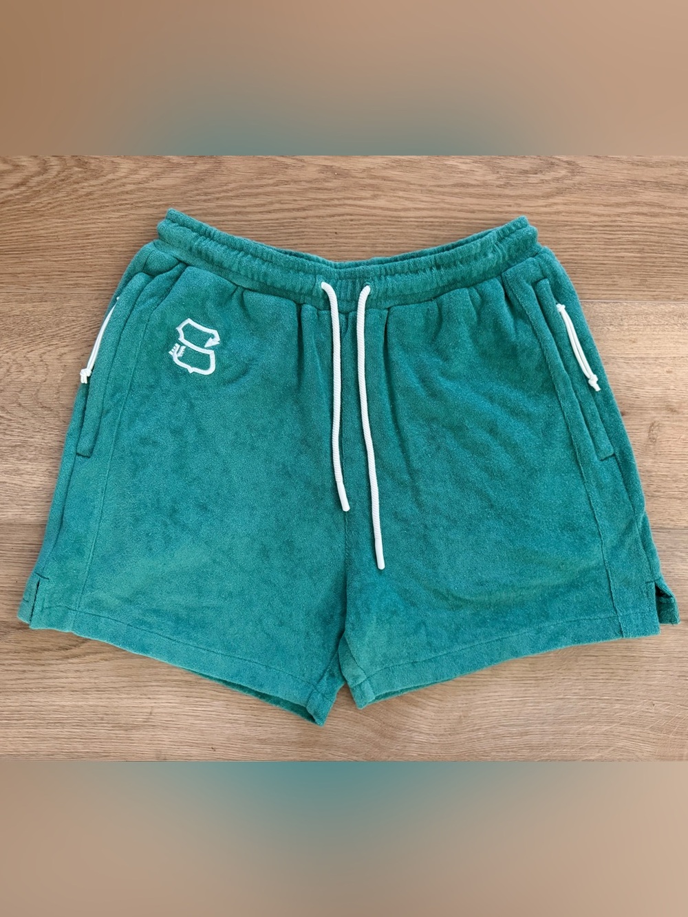 Sugarloaf Social Club x Byrdie Golf Terry Cloth Shorts Medium Green
